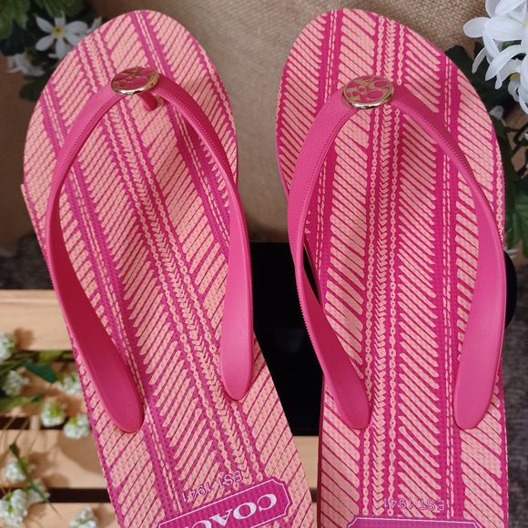 🌸🟠Coach Alessa Thong Sandals🟠🌸 - Picture 15 of 16